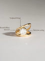 Common :: D color VVS1 Round lab grown diamond engagement ring by Unii Jewels