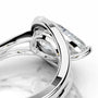 White :: luxury pear lab diamond solitaire engagement ring fine jewelry bridal ring