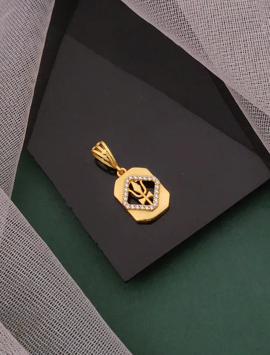 Trishul in square root Penant