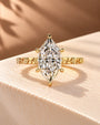 Common :: IGI certified 4 carat Marquise solitaire engagement ring